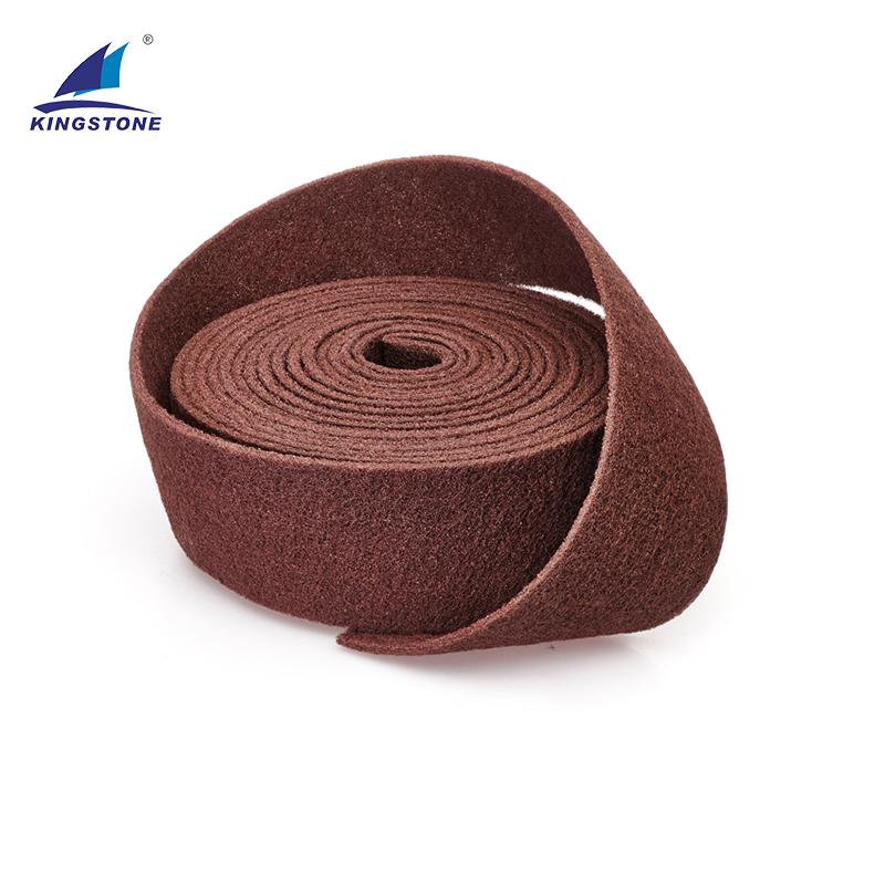 non woven nylon abrasive sanding cloth roll soft nylon sanding