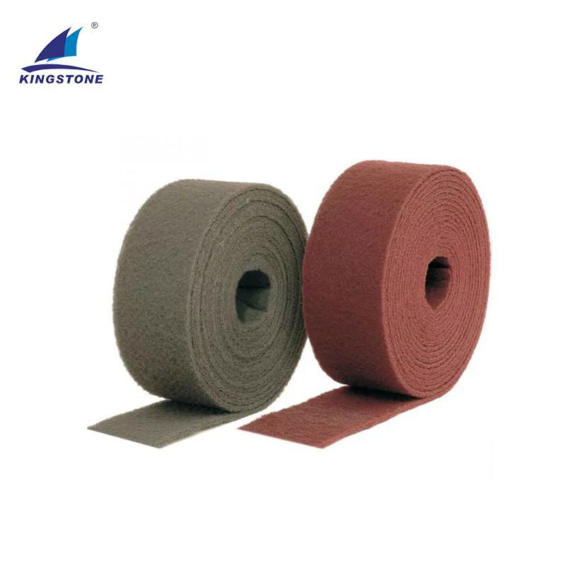 non woven nylon abrasive sanding cloth roll soft 2