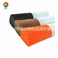 Door mat brush filament corrugated nylon