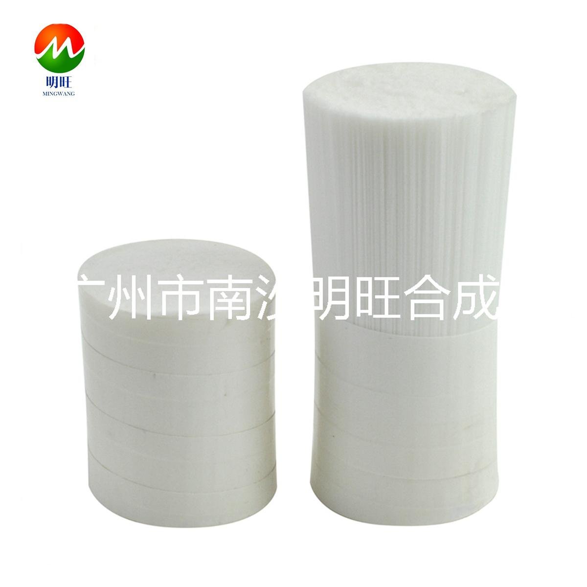 Milky white PA66 filament for brusher anti-static heat resistant nylon fibers