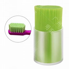 Synthetic polyester fiber toothbrush bristles food grade PBT/PET filament