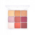 9 color eye  shadow palette matte shimmer eye shadow makeup palette 2