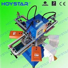 3 color screen printing machine for non