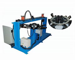 round flange punching machine