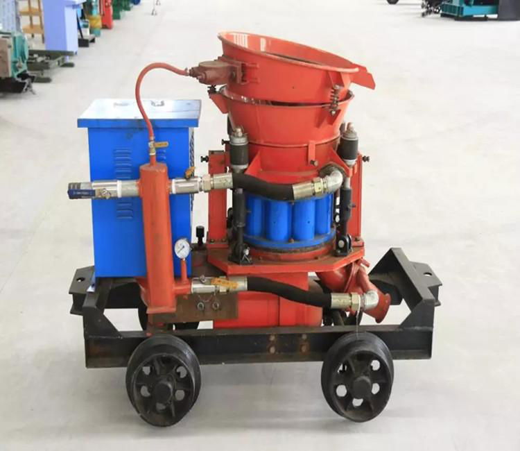 Air motor anti-explosion dry wet shotcrete spray concrete gunite machine