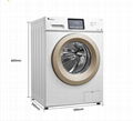 Lefei 8kg large capacity automatic drum household washing machine 3