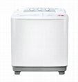 Lefei 9kg large capacity double barrel small household washing machine 1