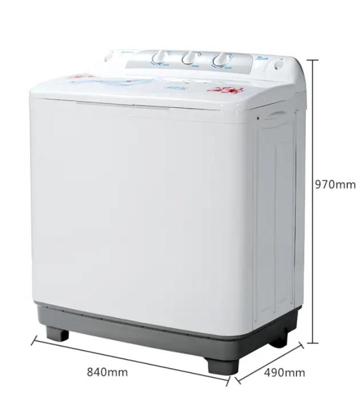 Lefei 9kg large capacity double barrel small household washing machine 5