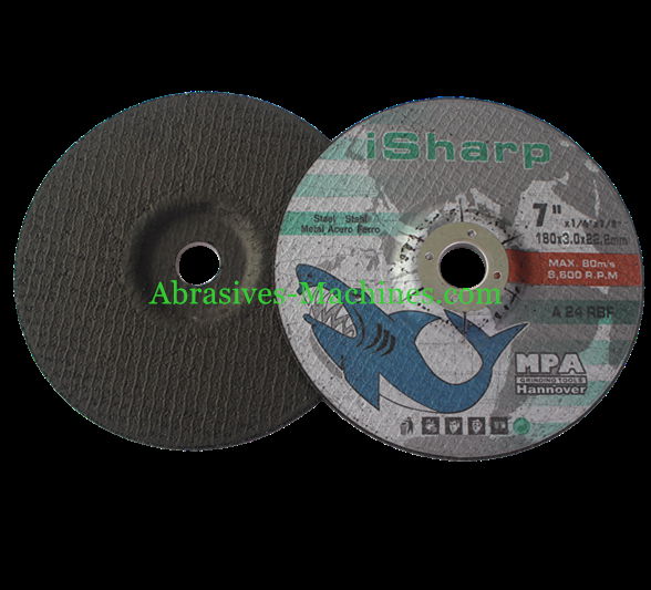  European Style Depressed Abrasive with Black Paper