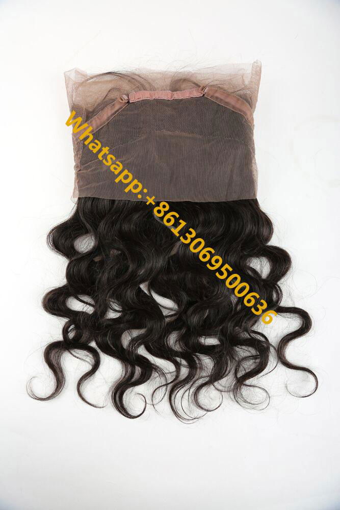 100%VIRGIN HUMAN HAIR CLOSURE 3