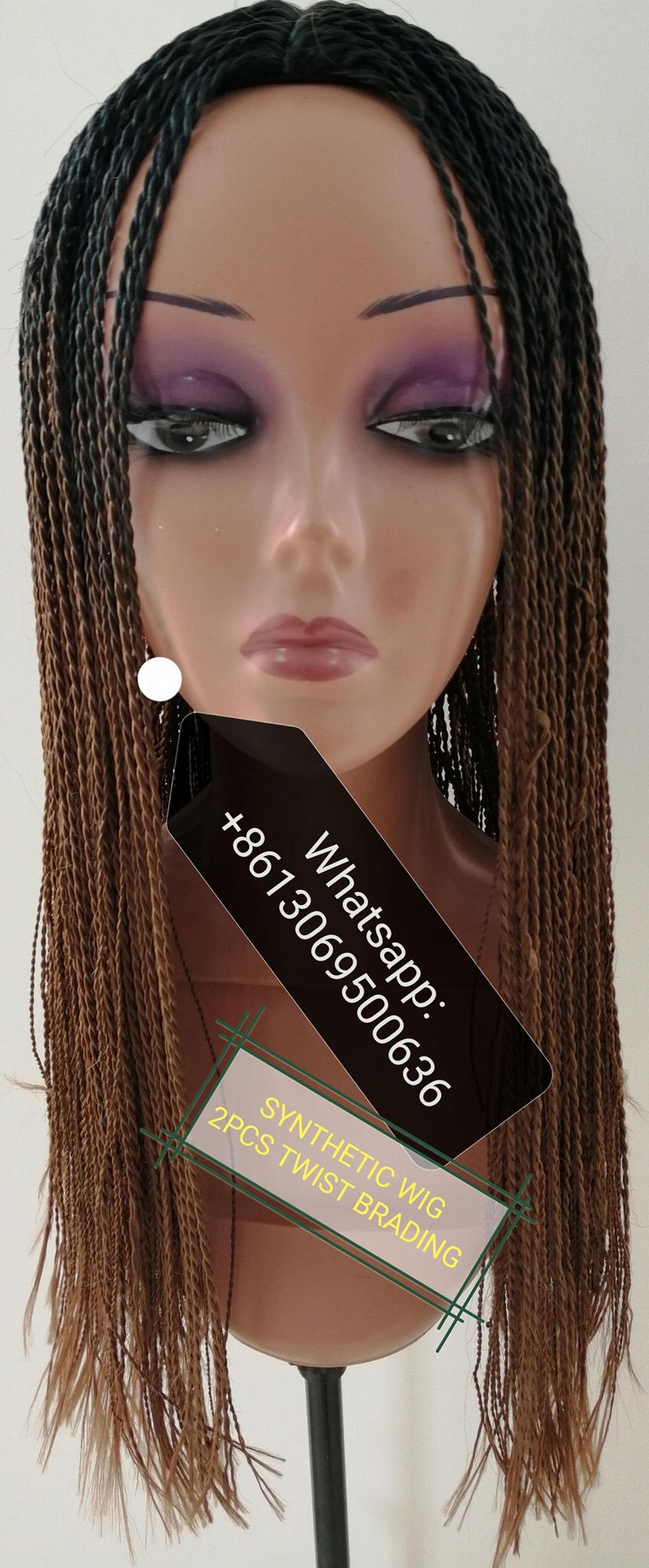 100%SYNTHETIC HAIR WIG 2