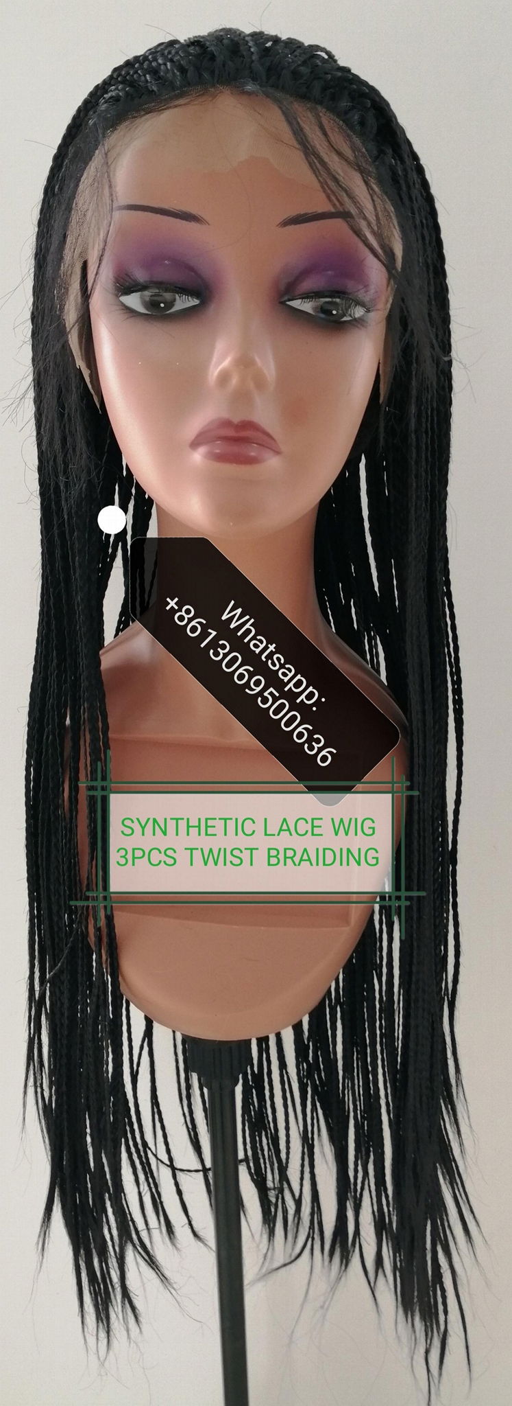 100%SYNTHETIC HAIR WIG 3