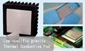 Low specific gravity Thermal Conductive Pad Silicon pad 2