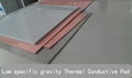 Low specific gravity Thermal Conductive Pad Silicon pad 3