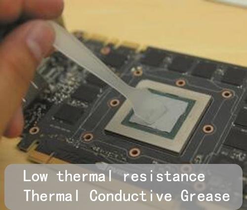 Flow High temperature Low Thermal Resistance Thermal Conductivity Silicon Grease 2