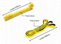 2080mm Eco-friendly natural Latex yellow rubber band 1