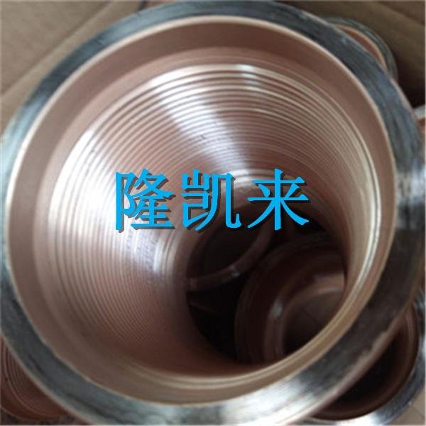 supply 4”L80-13Cr Copper plating Tubing Coupling 5
