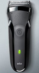 Braun razor male electric rechargeable razor 3 series 301s body wash reciprocati