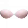 Lightweight seamless invisible reusable foam silicone bra 1