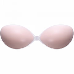 Lightweight seamless invisible reusable foam silicone bra