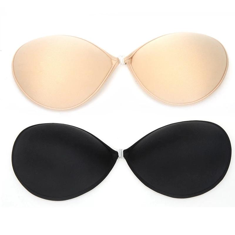 Hot sale Simple nude comfortable sticky bra 2