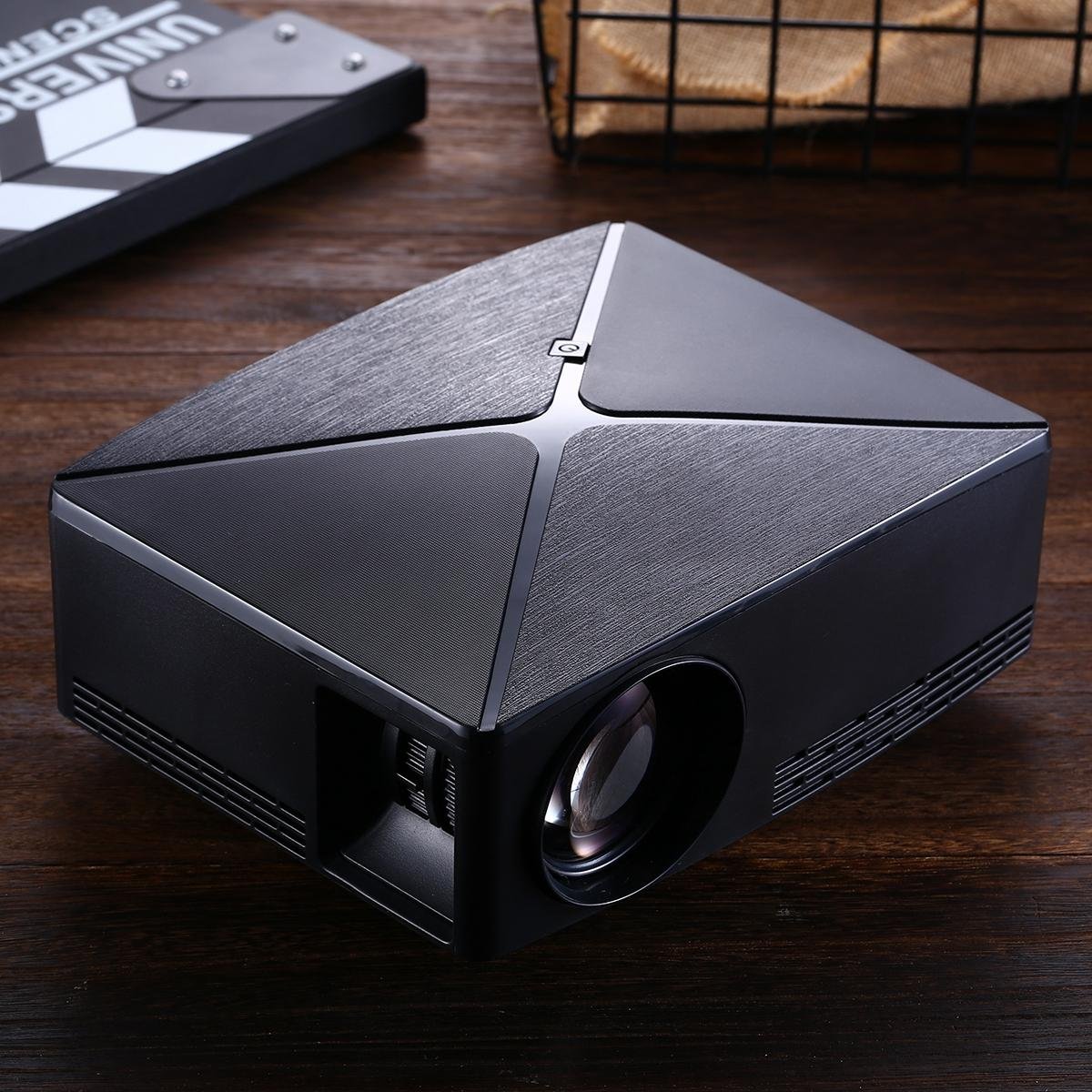 InProxima Android OS C80UP 1280x720P Mini Pocket Home Theater Projector 4