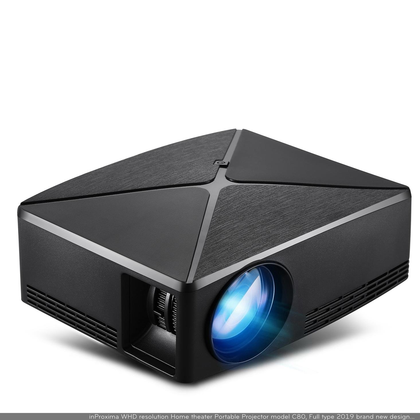 InProxima Android OS C80UP 1280x720P Mini Pocket Home Theater Projector 2