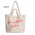 canvas tote bag for women with  signature