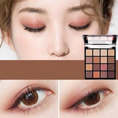 Ins web celebrity ultra fire eyeshadow disc pearl matte shine shine earth color