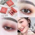 Four-color eye shadow square double layer blush portable tray