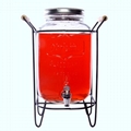 8L YORKSHIRE GLASS BEVERAGE DISPENSER