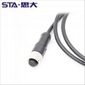 siko Magnetsensor MSA111C M12 12pin female connector with PVC PUR cable 1