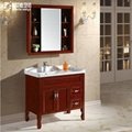 manufacturer and wholesale classical oak  bathroom cabinet  4