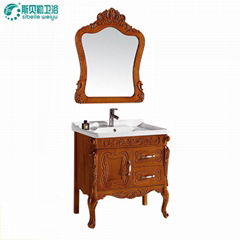 sell elegant  oak  bathroom cabinet 