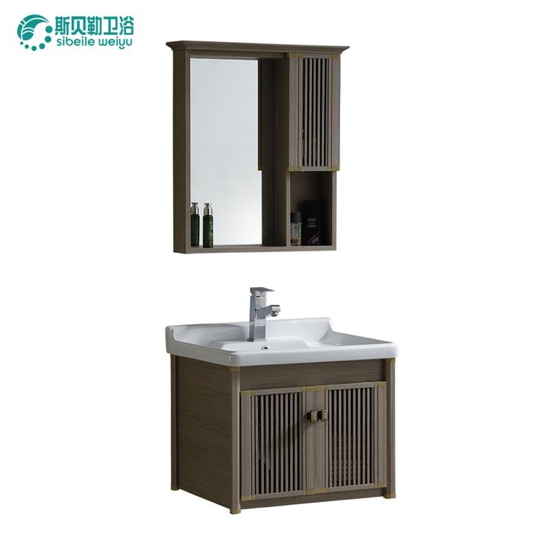 sell competitive price popular  space aluminum profile   bathroom cabinet 