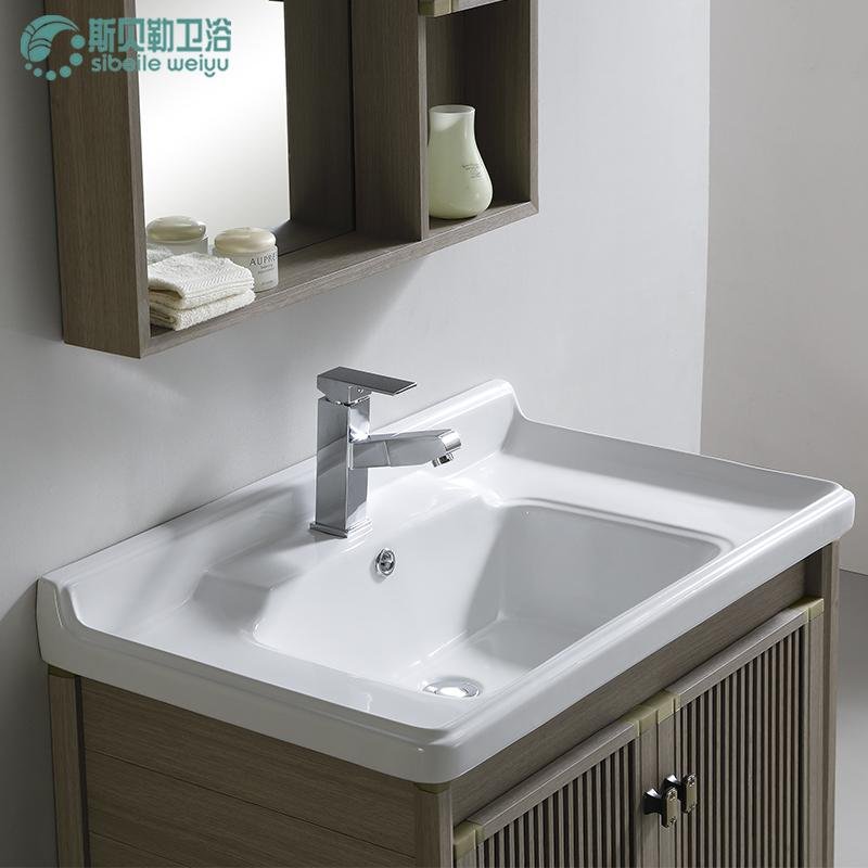 sell competitive price popular  space aluminum profile   bathroom cabinet  2