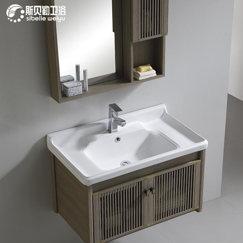 sell competitive price popular  space aluminum profile   bathroom cabinet  3