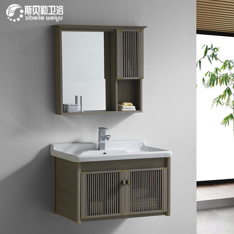 sell competitive price popular  space aluminum profile   bathroom cabinet  4