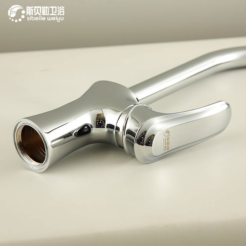 manufacturer and wholesale Best price single handle hot and cold kitchen faucet  3