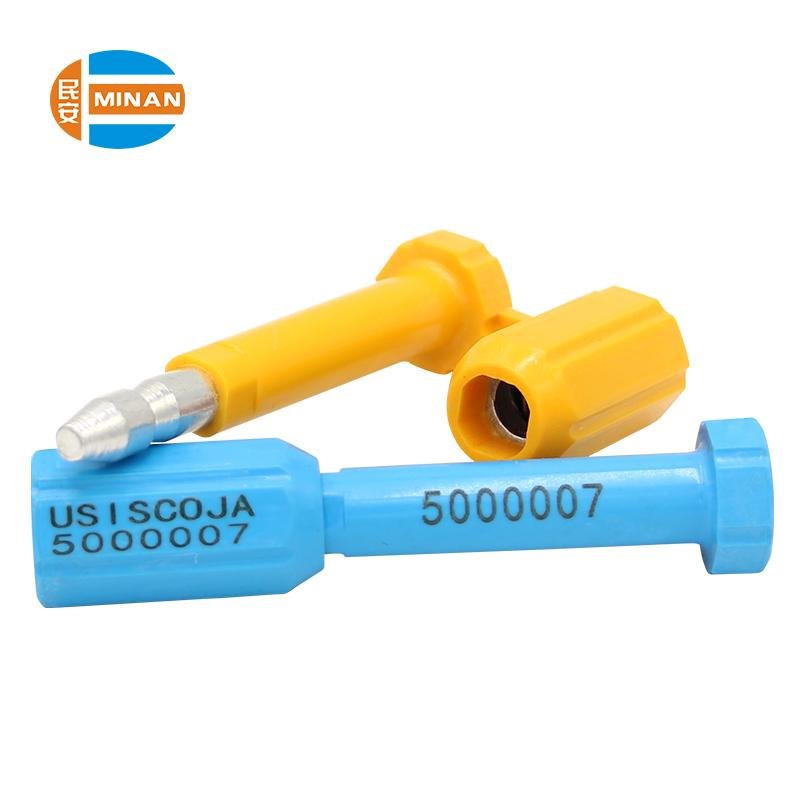 MA - BS 9011 Shipping security tamper evident disposable ABS bolt seal 3