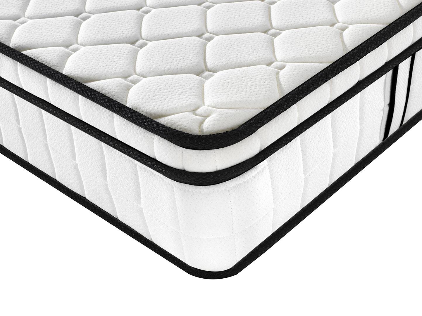 Wholesale can customized Euro top Compressed Spring Mattress  2