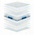 High density foam mattress  rolling compresses packing bed mattress