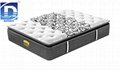 high quality pocket spring mattress with pillow top