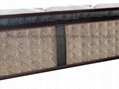 comfortable pillow top bedroom mattress with 3 zone pocket spring unit 2