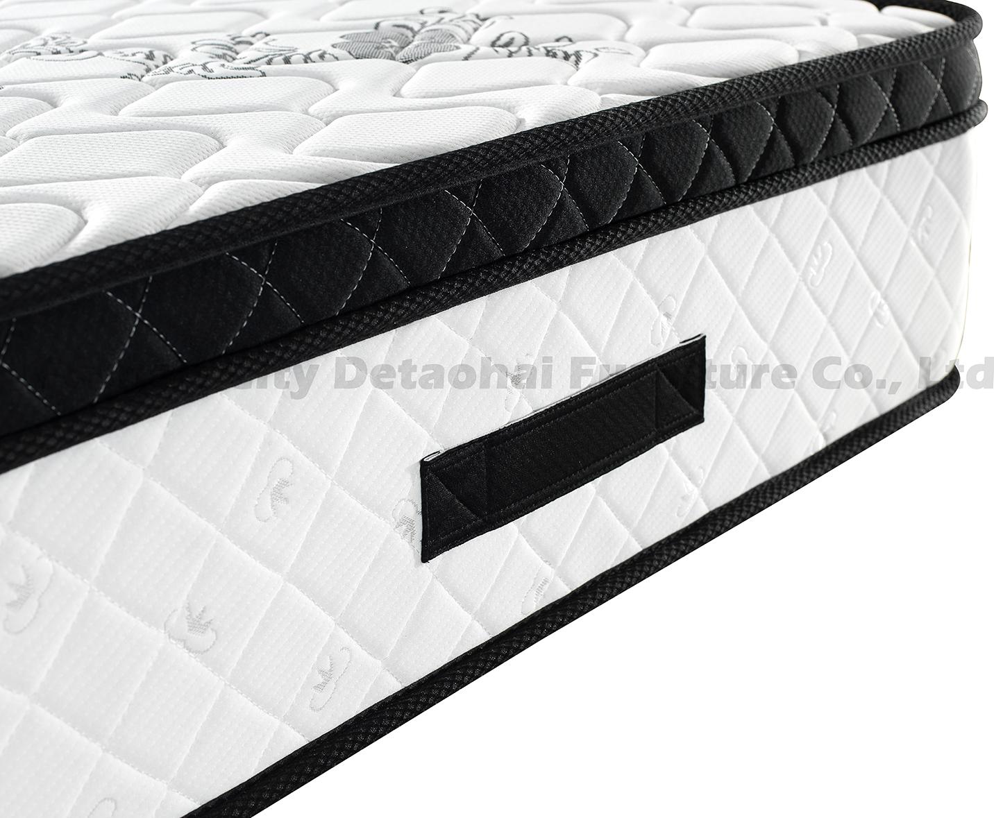 wholesales pocket spring memory foam mattress with Euro top 3