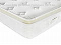 manufacturer sales pocket spring memory foam mattress with Euro top