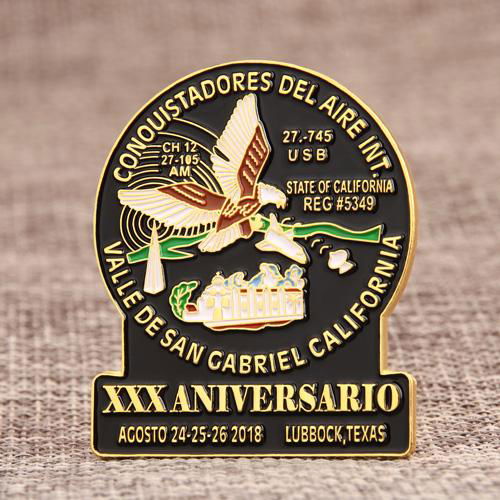 Aniversario Custom Enamel Pins