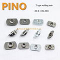 t-slot weld nuts  T type weld nuts