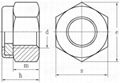 Prevailing Torque Type Hexagon Nuts With Non-Metallic Insert Style 1 Fine Pitc