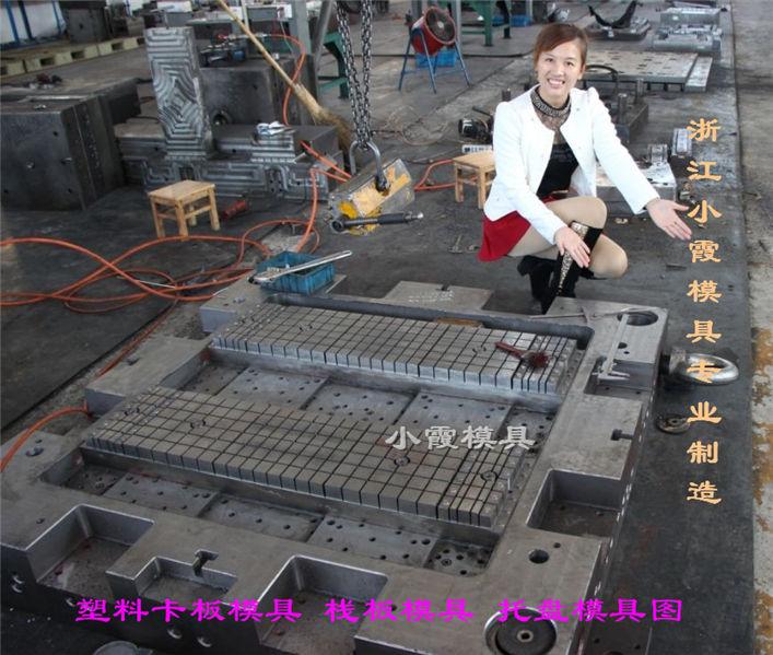 網格PP地台板模具可定製開模 4